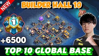 AFTER UPDATE BH10 TOP10 GLOBAL BASE WITH LINK  BH10 6400 TROPHY  BH10 BASE LAYOUT 2024 [upl. by Ibbor717]