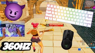 GK61 ASMR Chill🤩 tilted zonewars 🏆 Satisfying Keyboard Fortnite 360 FPS Smooth 4K [upl. by Kidd]