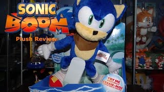 Sonic Boom 12inch talking Sonic plush review [upl. by Notrom]