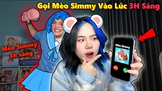 Đừng Gọi Mèo Simmy Vào Lúc 3H Sáng Vì Nó Siêu Kinh Dị Trong Roblox [upl. by Messing]