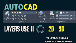 AUTOCAD LAYERS PART II [upl. by Laohcin]