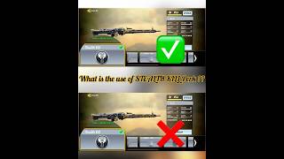 What is the use of stealth perk in codm TNPCG Beginners series CODM part 3 [upl. by Gerius697]