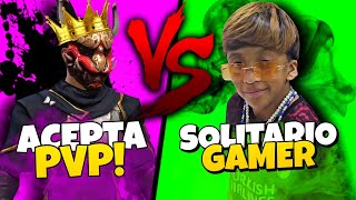 Solitario Gamer el mejor jugador de argentina me acepta el pvp😱 Luego de hacer emotes [upl. by Aihsyak796]