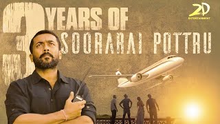 3 Years of Soorarai Pottru  Suriya GV Prakash Kumar Sudha Kongara  2D Entertainment  Suriya43 [upl. by Clint]