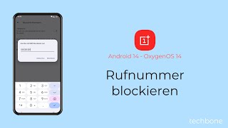 Rufnummer blockieren  OnePlus Android 14  OxygenOS 14 [upl. by Fronia]