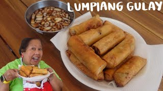 Lumpiang Gulay Recipe  Filipino Vegetable Eggroll  Home Cooking With Mama LuLu [upl. by Valenza]