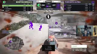 How Boston Breach Choked Map 1 to Take the Series Lead on Toronto Ultra amp Potentially the Series [upl. by Nodnarg]