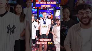 Carryminati New Roast to Mrbeast 🔥 Funny Reaction 🤣 carryminati funny mrsbeast shorts roast [upl. by Nyleuqcaj]