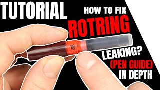 How To Fix Rotring Isograph Leaking Pen Guide In Depth Tutorial [upl. by Pond]