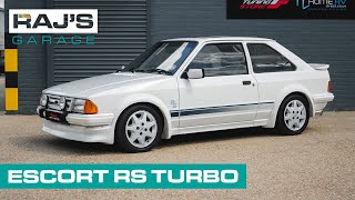 My NEW Ford Escort RS Turbo Series 1  Rajs Garage EP36 [upl. by Sheeree]