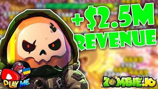 25m  ZOMBIEio Potato Shooting Revenue [upl. by Nahtnoj]