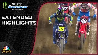 Supercross 2024 EXTENDED HIGHLIGHTS Round 10 in Indianapolis  31624  Motorsports on NBC [upl. by Halland]