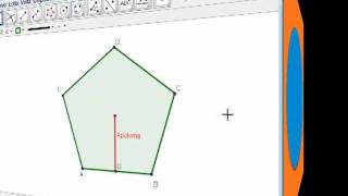 GeoGebra Pentágono [upl. by Gilli]