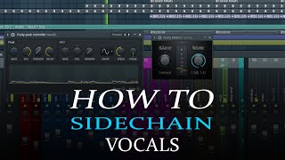 How to sidechain vocals FL Studio [upl. by Garbers]