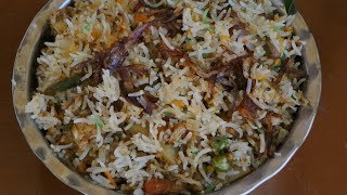 Veg Biryani Recipe in मराठीMarathi  व्हेज बिर्याणी [upl. by Aitital]