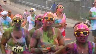 Color Me Rad 5K  San Antonio Runs Wild [upl. by Rimat]