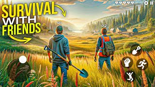 ⛏25 Best Multiplayer Survival Games for ANDROID amp IOS 2024  ONLINE SURVIVAL Games With FRIENDS [upl. by Somar343]