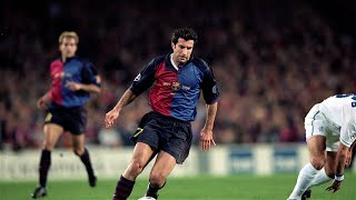 Prime Luis Figo Was Unstoppable  Insane Goals and Skills [upl. by Murielle159]