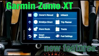 Garmin Zumo XT new features demonstration [upl. by Iruj96]