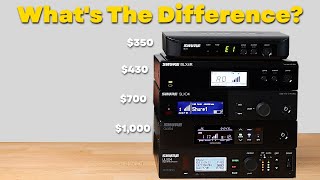 Comparing Shure Wireless Mic Systems Cheap to Expensive [upl. by Edd]