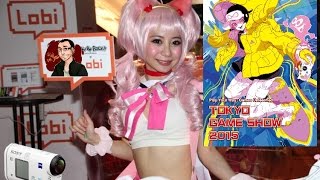 1 Hora del TOKYO GAME SHOW 2015 videojuegos chicas Razi [upl. by Einuj]