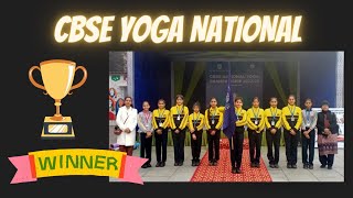 CBSE YOGA NATIONAL WINNERS [upl. by Ahsaya]