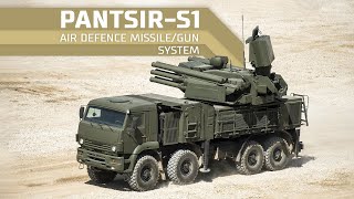 PantsirS1 Air defence missilegun system [upl. by Hebert451]