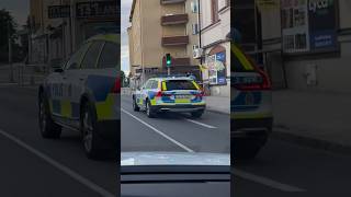 Swedish Police in Bus Lane Is It Justified dashcam [upl. by Alyse]