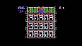 Fix It Felix Jr Gameplay PT 2 Commodore 64 [upl. by Anaib]