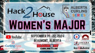 Selena Sturmay vs Robyn Silvernagle  Draw 4  Hack2House Alberta Curling Series Women [upl. by Nuj]