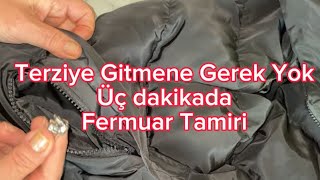 Bozulan fermuar en kolay nasıl tamir edilir Bozulan fermuara kesin çözümfermuar tamir [upl. by Johen]