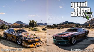 GTA 5 Online Dominator ASP VS Dominator GTT Shorts [upl. by Brodeur939]