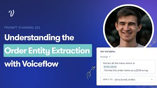 Understanding the order Entity Extraction  Prompt Chaining 101 [upl. by Leorsiy491]
