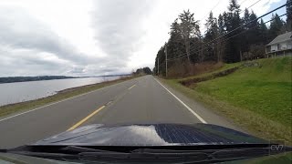 BC 19A Island Highway Courtenay  Parksville BC Time Lapse [upl. by Sunny]