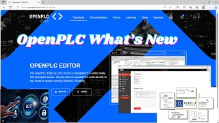 OpenPLC whats New [upl. by Eerrahs]