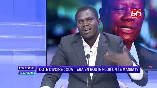 4e mandat  Alassane Ouattara doit partir comme Macky SALL selon le journaliste Youssouf OUEDRAOGO [upl. by Ennasor]