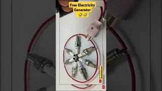 Free Electricity Generator shorts experiment outofmind funny [upl. by Rainger]