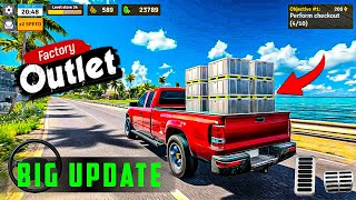 Big Update Factory Outlet Simulator Mobile  Factory Outlet Business 3D Update Gameplay [upl. by Vaas98]