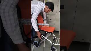 Mobility Kart Ultra Lightweight Folding Transit Wheelchair mobilitykartindia [upl. by Seroka98]