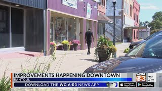 Construction picking up in downtown Rantoul [upl. by Osmen]