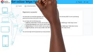 How to register a Swifin account online  larger text [upl. by Nisotawulo64]