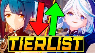 TIER LIST GENSHIN IMPACT 42  FURINA CAMBIA EL JUEGO [upl. by Spaulding]