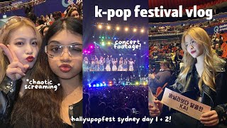 chaotic kpop festival vlog EXO Chen Kai KEP1ER CHUNGHA EVERGLOW ASTRO  more [upl. by Tahmosh398]