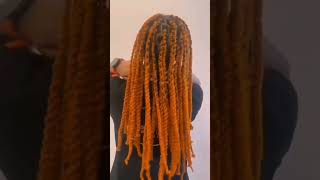 USE OF YARN PROTECTIVE TWIST HAIRSTYLE hairstyle LilotheHairstylist fypシ゚viral trendingshorts [upl. by Slater150]