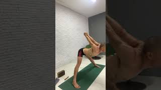 Prasarita padottanasana yoga yogainspiration yogateacher yogapose [upl. by Dhiren298]