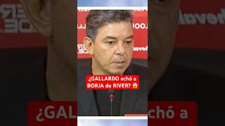 ¿GALLARDO echó a BORJA por estas palabras 😱 Critica en Conferencia RiverPlate Futbol Argentina [upl. by Olav]