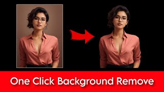 One Click Photo background remove  PNG Photo Editing [upl. by Reppep]