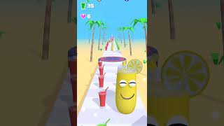 JUICE BoTTLE RUN game OFFLINE 🔥 ANDROID phone gameplay 🔥 FUNNY All games🔥 shorts [upl. by Nnairret]