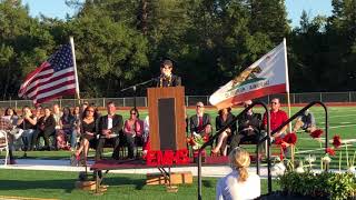 Commencement Speech for the El Molino High School Class of 2018 [upl. by Areic570]