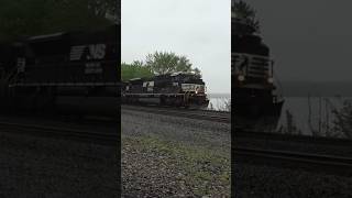 SD70ACU Pair at Duncannon  PA [upl. by Senga882]